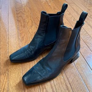 Alberto Zago leather boots, size 39, NWOT